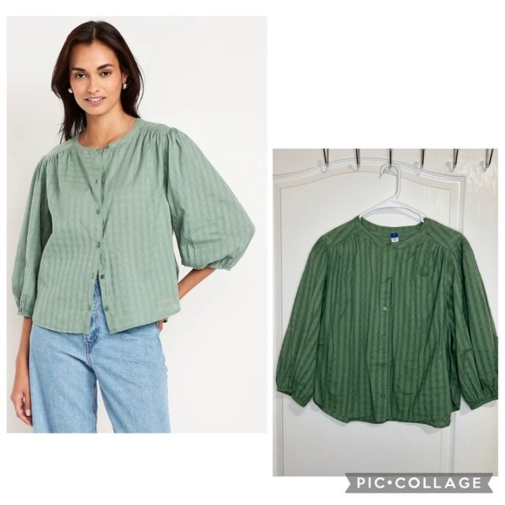 Old navy Button-Down Lightweight Dobby Shirt size M
